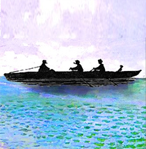 Rowing boats